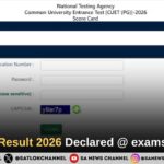 CUET PG Result 2026 Declared @ exams.nta.nic.in - Check Scorecard