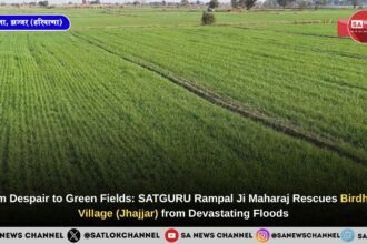From Despair to Green Fields: SATGURU Rampal Ji Maharaj Rescues Birdhana Village (Jhajjar) from Devastating Floods