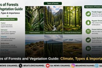 Types of Forests and Their Vegetation