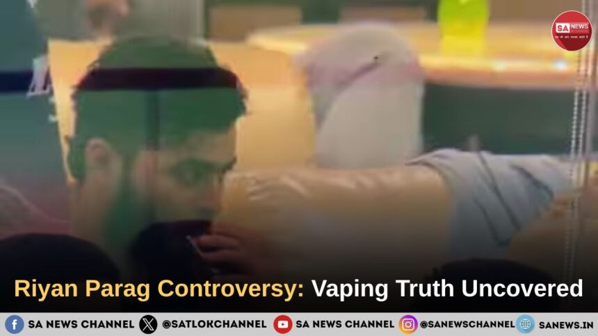 Riyan Parag Vaping Controversy: The Truth Behind Youth Influence and Long-Term Impact
