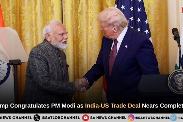 Trump Congratulates PM Modi as India-US Trade Deal Nears Completion