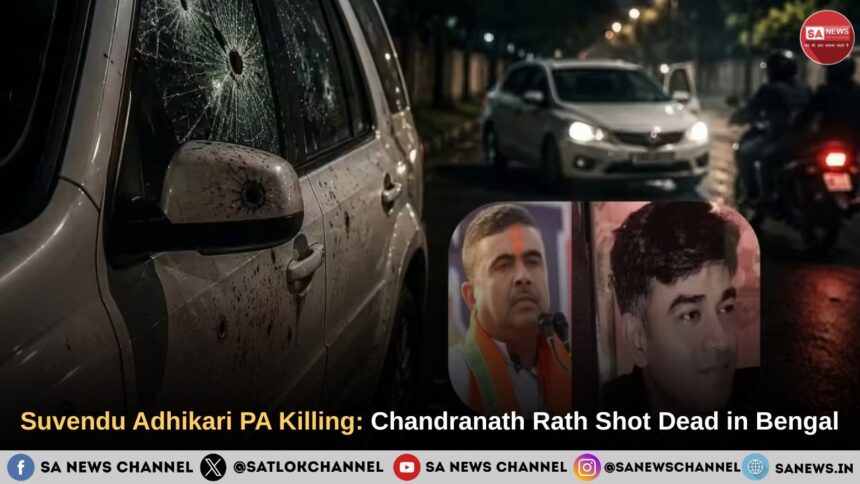 Suvendu Adhikari PA Killing: Chandranath Rath Shot Dead in Bengal