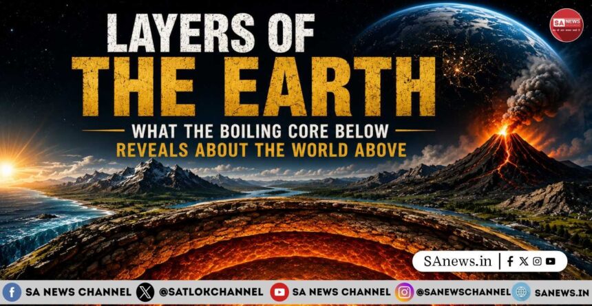 Layers of the Earth What the Boiling Core Below Reveals About the World Above