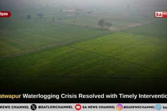 Patwapur Waterlogging Crisis Resolved with Timely Intervention