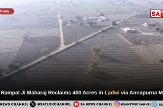 Sant Rampal Ji Maharaj Reclaims 400 Acres in Ladwi via Annapurna Muhim