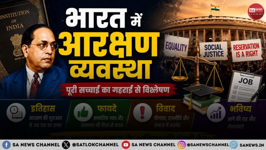 भारत में आरक्षण व्यवस्था: इतिहास, फायदे, विवाद और भविष्य की पूरी सच्चाई का गहराई से विश्लेषण