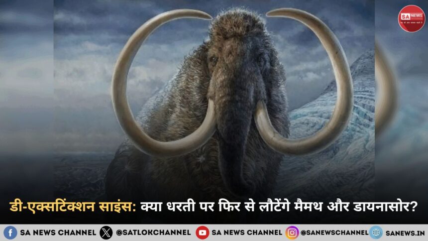 ​डी-एक्सटिंक्शन साइंस: क्या धरती पर फिर से लौटेंगे मैमथ और डायनासोर?