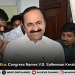 The Satheesan Era: Congress Names V.D. Satheesan Kerala Chief Minister