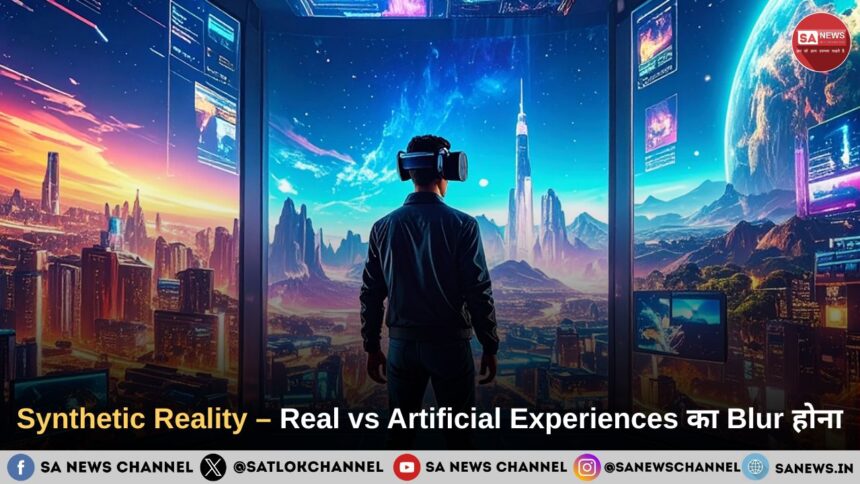 Synthetic Reality – Real vs Artificial Experiences का Blur होना