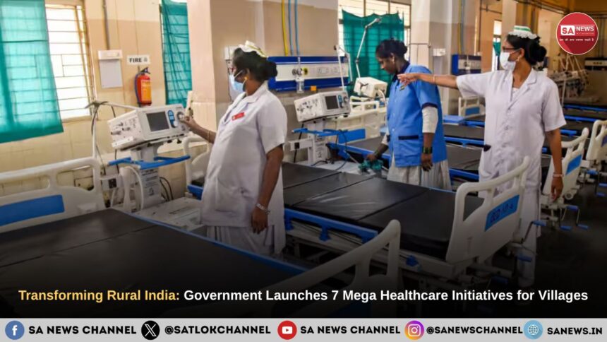 ​Transforming Rural India Government Launches 7 Mega Healthcare Initiatives for Villages