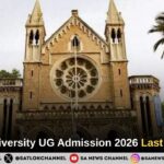 Mumbai University UG Admission 2026 Last Date Today
