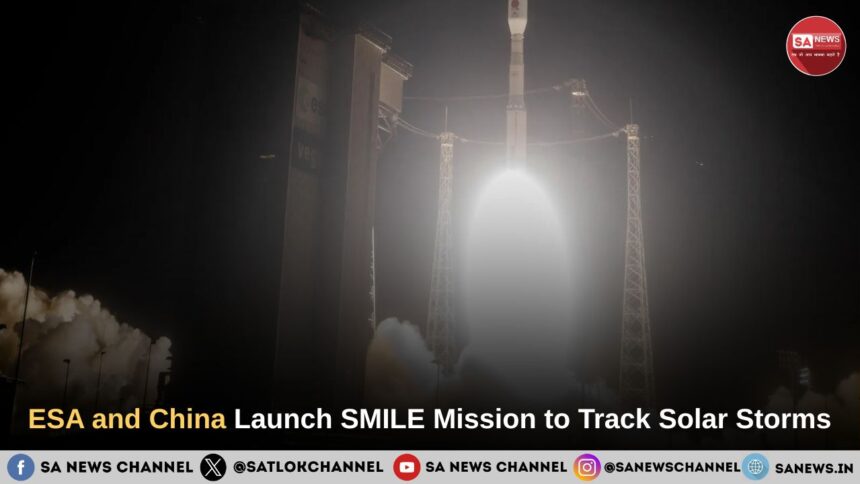 ESA and China Launch SMILE Mission to Track Solar Storms