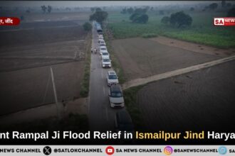 Sant Rampal Ji Maharaj Flood Relief in Ismailpur Jind Haryana