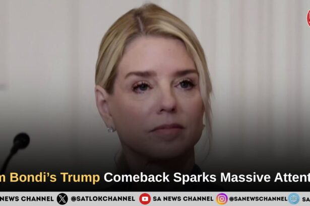 Pam Bondi Returns to White House AI Panel While Recovering From Thyroid Cancer