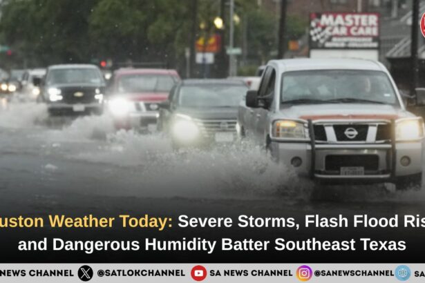 Houston Weather Today Severe Storms, Flash Flood Risks and Dangerous Humidity Batter Southeast Texas