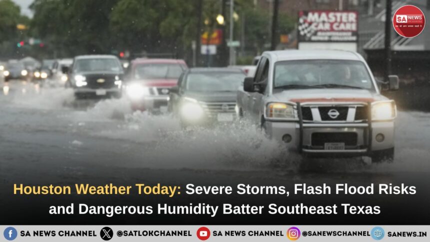 Houston Weather Today Severe Storms, Flash Flood Risks and Dangerous Humidity Batter Southeast Texas