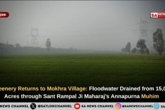 Mokhra Village of Haryana Recovers from Floods with the Help of Sant Rampal Ji Maharaj