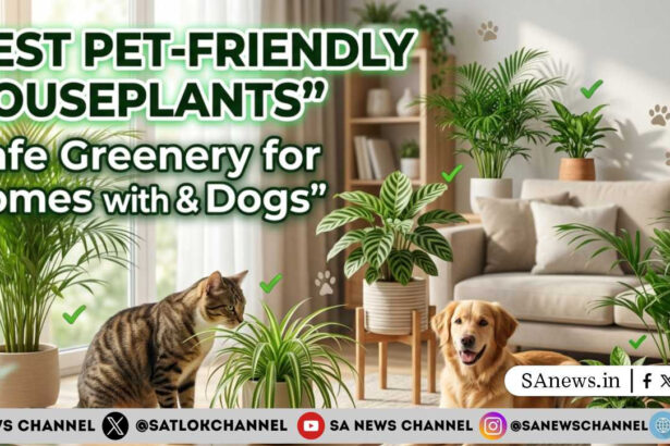 Best Pet-Friendly Houseplants Safe Greenery for Homes with Cats and Dogs