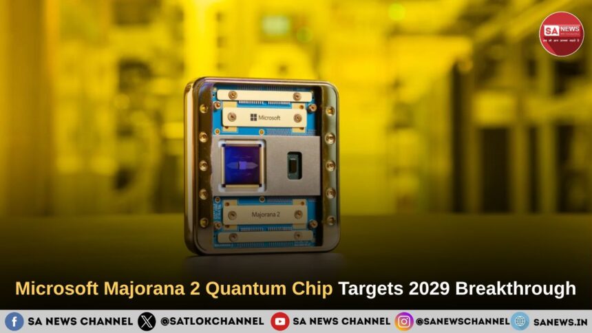 Microsoft Majorana 2 Quantum Chip Targets 2029 Breakthrough