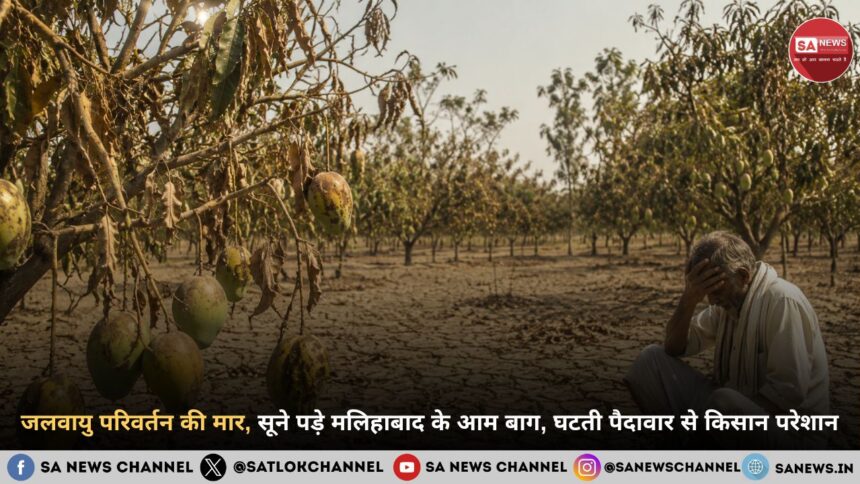 जलवायु परिवर्तन की मार से जूझ रहा मलिहाबाद