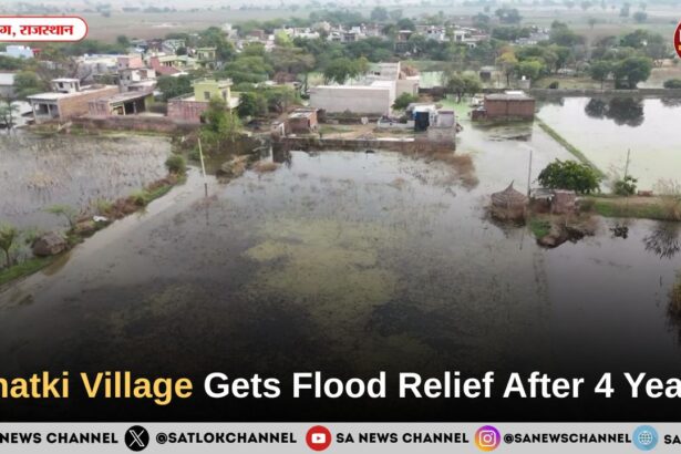Flood-Hit Bhatki Village in Rajasthan Receives Major Relief After Four Years of Waterlogging
