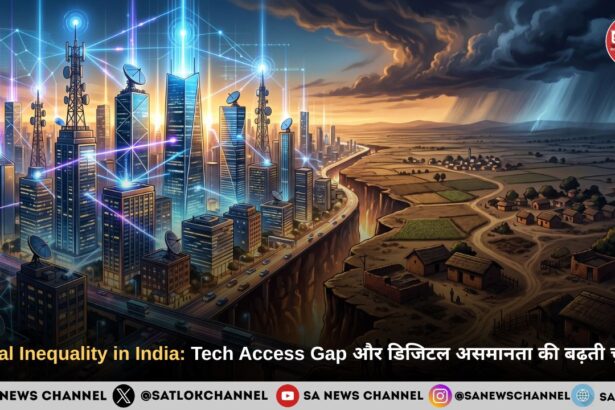 Digital Inequality in India Tech Access Gap और डिजिटल असमानता की बढ़ती चुनौती