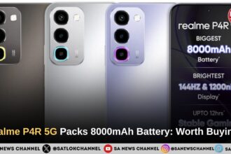 Realme P4R 5G Packs 8000mAh Battery Worth Buying