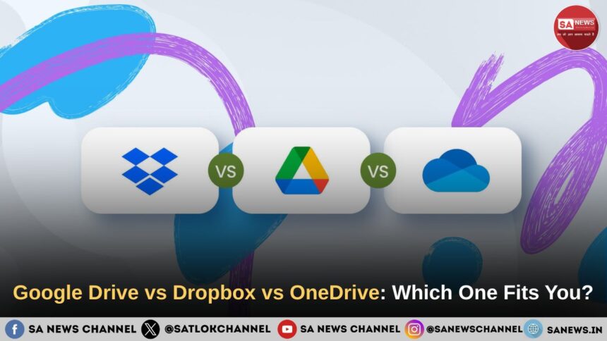 Google Drive vs Dropbox vs OneDrive