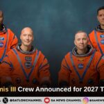 NASA Names Artemis III Crew for Landmark 2027 Test Mission