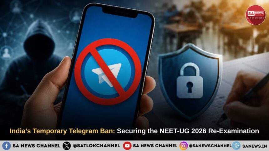 India’s Temporary Telegram Ban Securing the NEET-UG 2026 Re-Examination