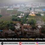 Years-Old Waterlogging Crisis Ends in Abhaura Village of Deeg District, Rajasthan
