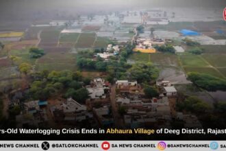 Years-Old Waterlogging Crisis Ends in Abhaura Village of Deeg District, Rajasthan
