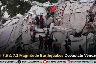 Twin 7.5 & 7.2 Magnitude Earthquakes Devastate Venezuela