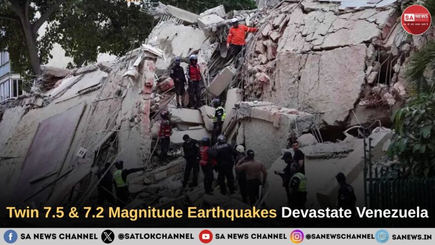 Twin 7.5 & 7.2 Magnitude Earthquakes Devastate Venezuela