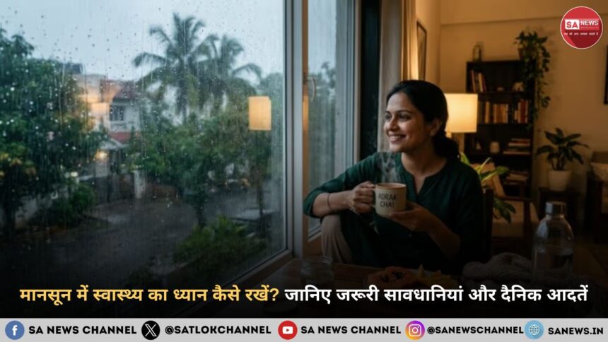 मानसून में स्वास्थ्य का ध्यान कैसे रखें? जानिए जरूरी सावधानियां और दैनिक आदतें
