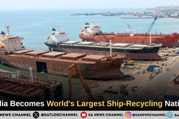 India's Maritime Triumph: Leading the Global Ship-Recycling Sector Beyond Vision 2030 Goals