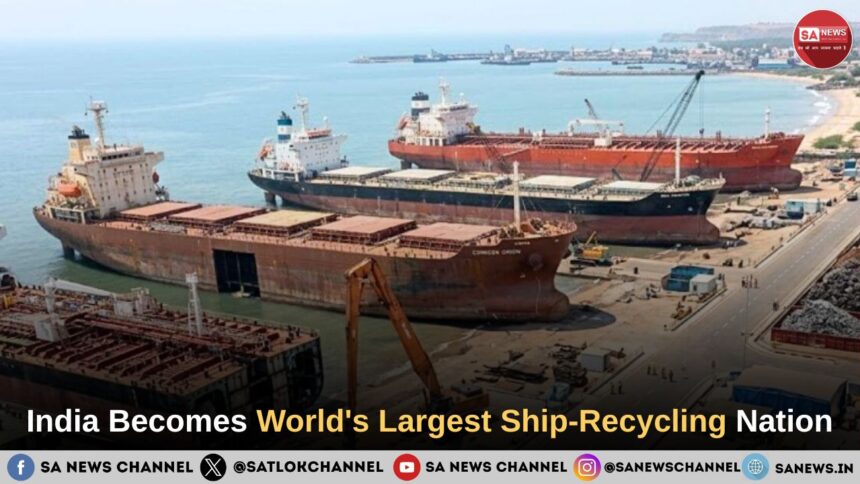 India's Maritime Triumph: Leading the Global Ship-Recycling Sector Beyond Vision 2030 Goals