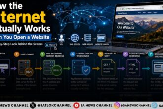 How the Internet Works When You Open a Website – Explained