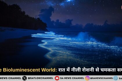 The Bioluminescent World: जब समंदर की लहरें रात के अंधेरे में नीली रोशनी से जगमगा उठती हैं