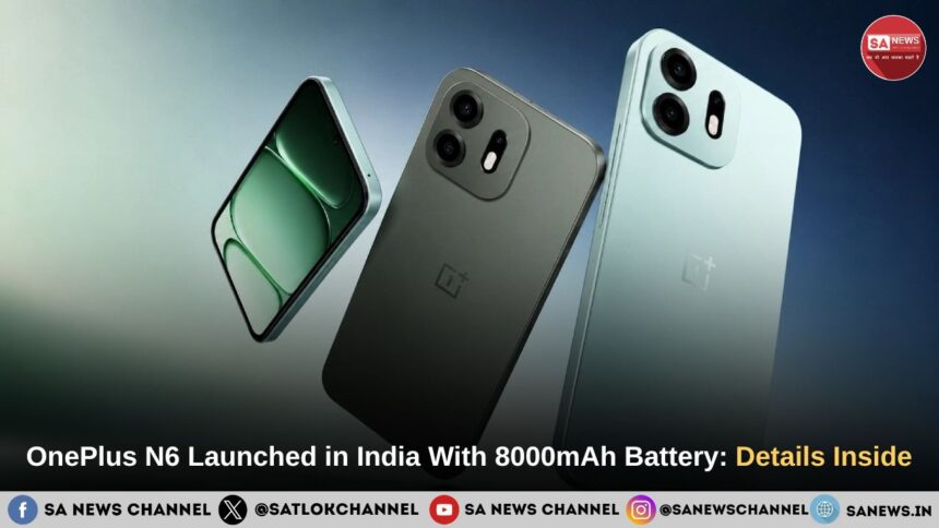 OnePlus N6 Launched in India With 8000mAh Battery