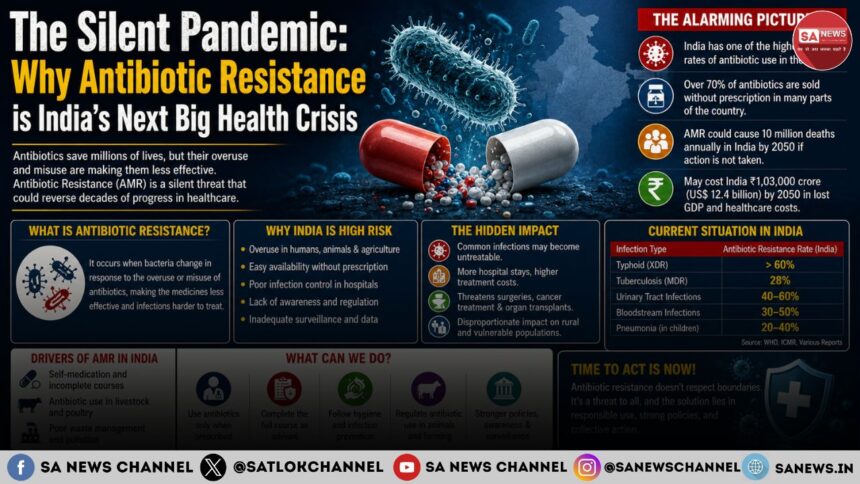 The Silent Pandemic Why Antibiotic Resistance is India’s Next Big Health Crisis