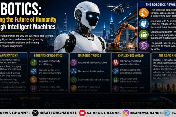 Robotics: Shaping the Future of Humanity Through Intelligent Machines