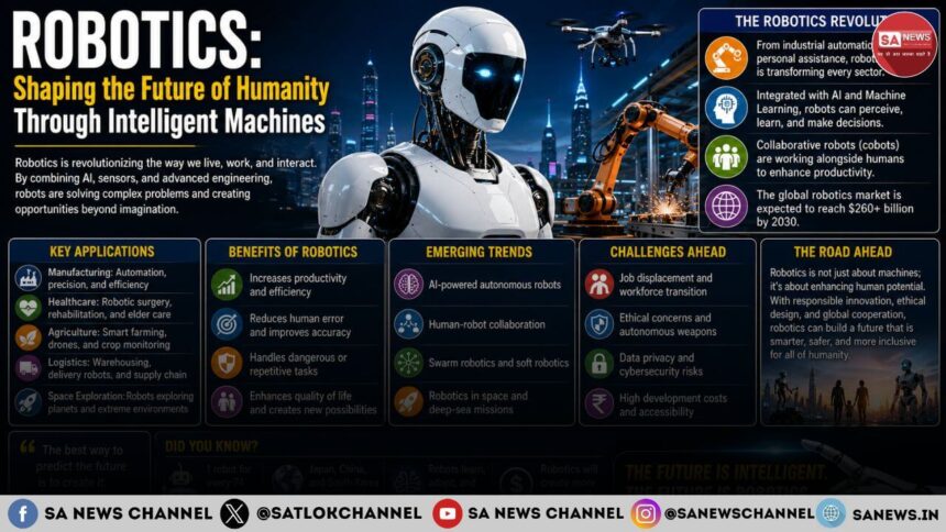 Robotics: Shaping the Future of Humanity Through Intelligent Machines