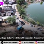 Phase II: Barahi Village Gets Flood Relief Support in Jhajjar from Sant Rampal Ji Maharaj
