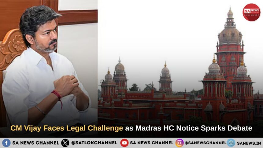 CM Vijay Faces Legal Challenge as Madras HC Notice Sparks Debate