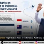 Act East and Beyond: PM Modi Commences High-Stakes Tour of Indonesia, Australia, and New Zealand