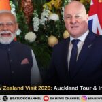 PM Modi New Zealand Visit 2026: Auckland Tour & India-NZ Talks