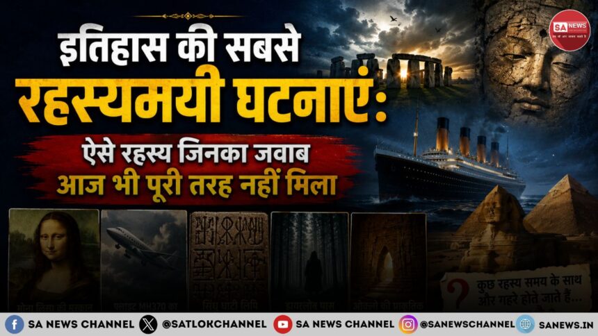 इतिहास की सबसे रहस्यमयी घटनाएं