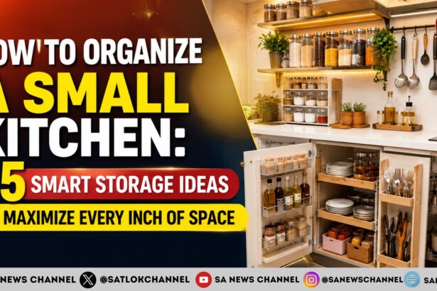 How to Organize a Small Kitchen to Maximize Space 25 Smart Storage Ideas That Actually Work
