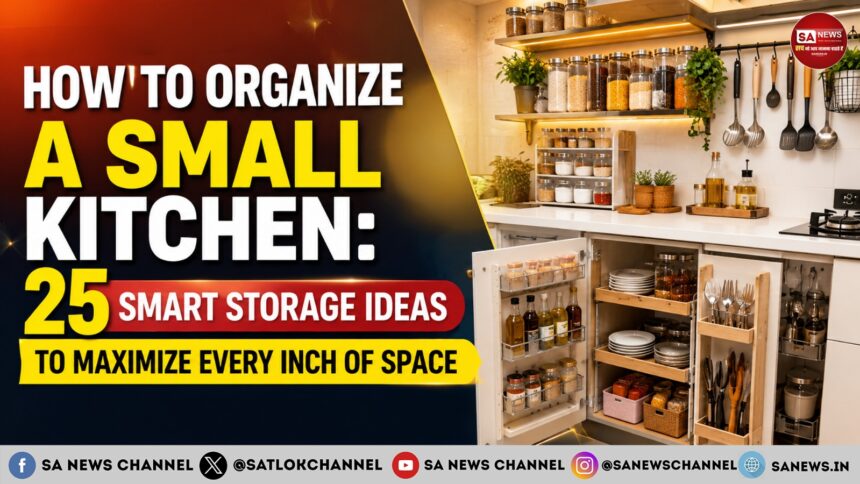 How to Organize a Small Kitchen to Maximize Space 25 Smart Storage Ideas That Actually Work